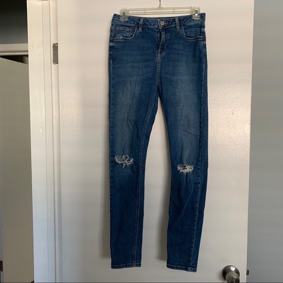 Ripped Knee Topshop Jamie Jeans - Picture 5 of 6